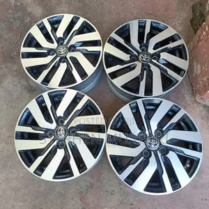 Toyota Passo 14-inch Black/Silver Rims