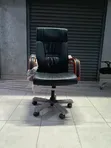 Executive Director Chair - Wooden Padded Arms - 4