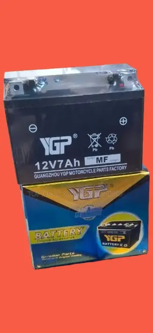 YGP Motorbike Battery 12V 7Ah