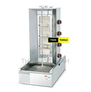 4 Burner Commercial Gas Shawarma Doner Kebab Machine