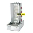 4 Burner Commercial Gas Shawarma Doner Kebab Machine - 1