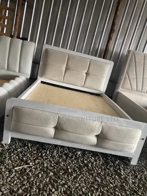 4x6 Mocket Bed White With White Frames