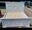 Brand New 5x6 Panel Bed - White - 1