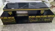 Modern Black TV Stand with Drawers - 1