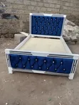 Brand New 4x6 Mocket Bed - Blue and White - 2