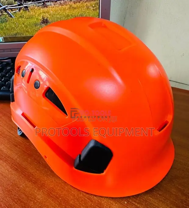 Orange Work at Height Helmet - 1