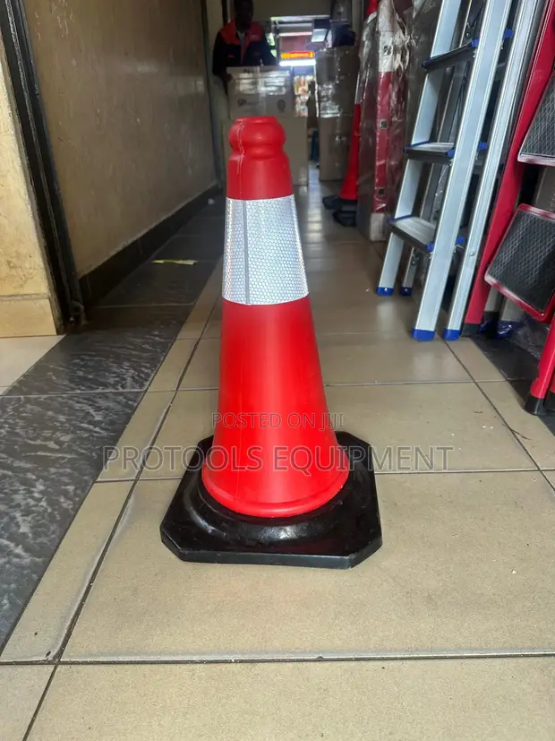 50cm Plastic Safety Cone - 1