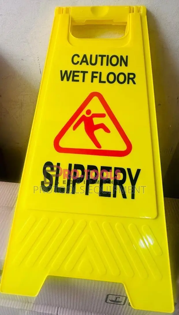 Wet Floor Safety Sign - 1