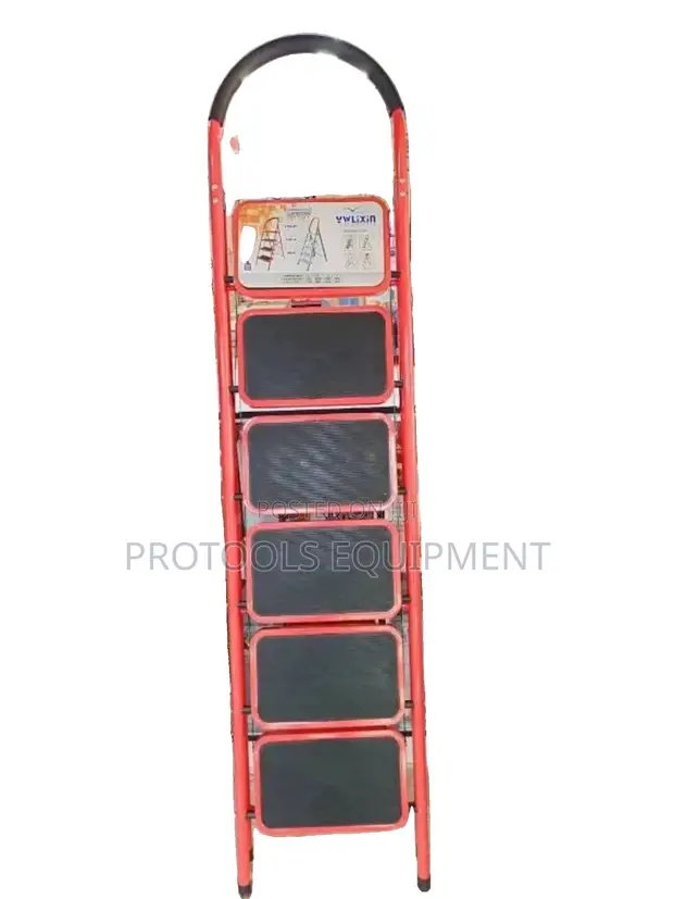 6-Step Steel Step Ladder - 1