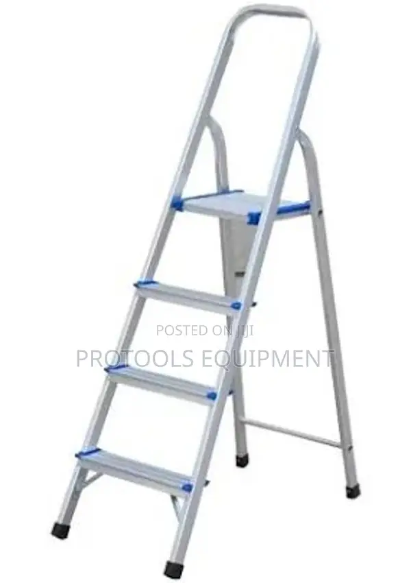 4-Step Aluminum Step Ladder - 1