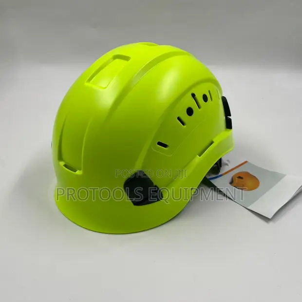 Lemon Green Work at Height Helmet - 1