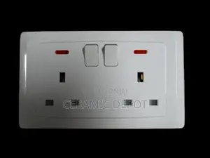 Electric Twin Socket Switch 13A