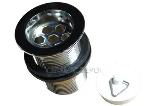 Chrome ABM 026 Dobi Sink Waste 1 1/2'' Long Thread