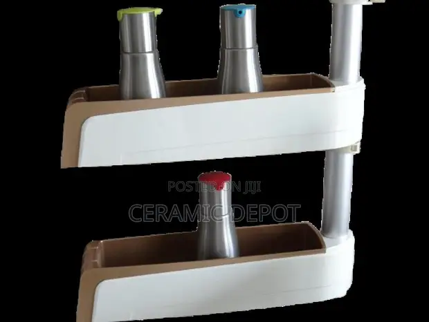 Wall Hanging Rack with 2 Spice Bottles (WZY-01S) - 1