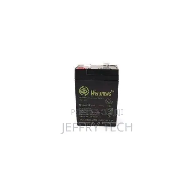 6V 5Ah Weisheng Rechargeable Battery - 1