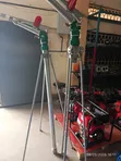 Heavy-Duty Rain Gun Sprinkler on Adjustable Tripod - 4