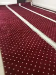12mm Maroon Dotted Executive Wall to Wall Carpet - 2