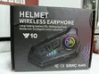 Y10 Motorcycle Helmet Bluetooth 5.3 Headset - 1