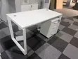 Boss Office Products 1.2m Metallic Office Table - 2