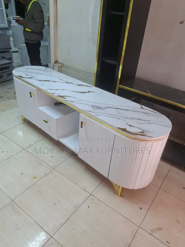 Oval TV Stand - Grand Stands - 1