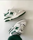 New Balance 550 Sneakers - White/Green - 2