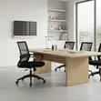 Kaptains Medium Back Office Chair - Black - 1