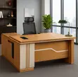 Executive Brown Office Desk 1800mm - 4