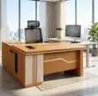 Executive Brown Office Desk 1800mm - 5