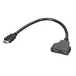 HDMI 1-to-2 Splitter (Male to Dual Female) - 1