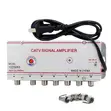 6-Way CATV TV Signal Amplifier - 1