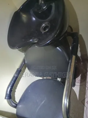 Imported Black Salon Sink