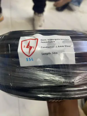 SSL Undergate Cable ya Umeme ya Fensi 1.6mm Chuma