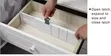 Fashion Retractable Drawer Divider - White - 2