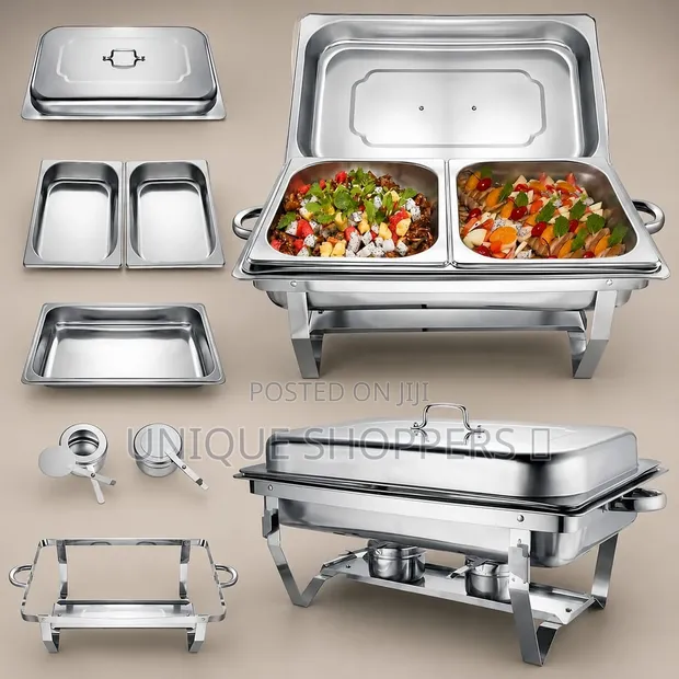 Double Tray Chafing Dish - 11L - 1