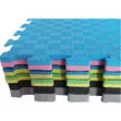 Premium EVA Fitness Mat 1x1m | 25mm Thick Gym Flooring - 2