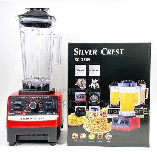 Silvercrest Commercial 2-in-1 Blender (6-Piece Set) - 1