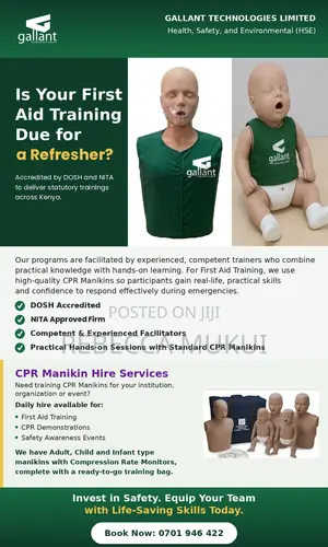 First Aid Training CPR Manekins