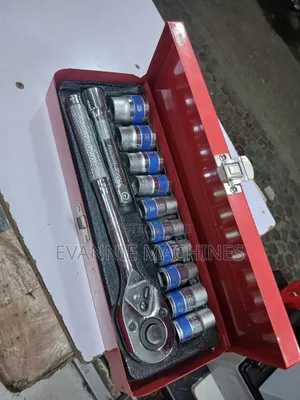 12-Piece 1/2-Inch Drive Chrome Vanadium Socket Set