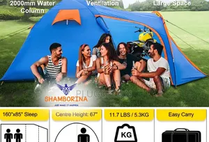 Hema la Kupiga Kambi la 2-kwa-1 (Watu 4-7)