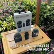 F11-2 Kipaza Sauti Kisicho na Waya cha Lavalier - Sauti ya Kitaalamu - 1