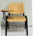 School Writing Chair with Pad - Brown - 2