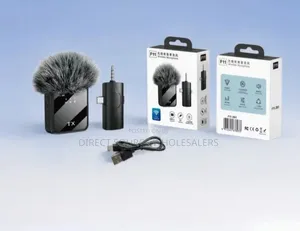 F11-2 Wireless Lapel Microphone - Plug & Play