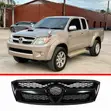 Toyota Hilux Vigo Grille 2004 Onwards Black - 1