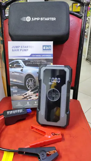 12V Car Jump Starter Power Bank - Emergency Roadside Kit