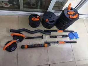 40kg Plastic Coated Dumbbells & Kettlebells Set