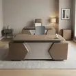 Modern Director's L-Shaped Desk - 2000mm - 4