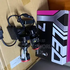H4 Y7 LED Projector Headlight Bulb - High Brightness Car Lamp