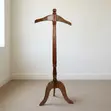 Wooden Suit Stand - Office Coat Hanger - 5