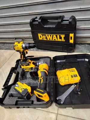 DeWalt 48V Cordless Drill and Grinder Combo Set