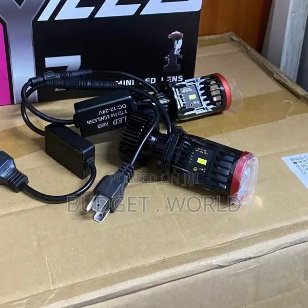 H4 Y7 LED Headlight Projector Lamp - H4 Replacement Bulb - 1